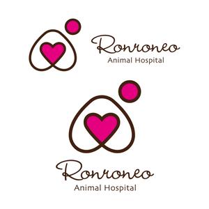 Dynamites01 (dynamites01)さんの動物病院「Ronroneo」(ロンロネオ)のロゴへの提案