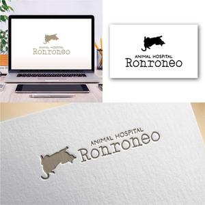 Hi-Design (hirokips)さんの動物病院「Ronroneo」(ロンロネオ)のロゴへの提案