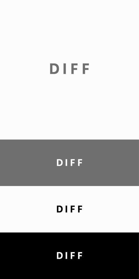 designdesign (designdesign)さんの男性用化粧品ブランド「DIFF」のロゴへの提案