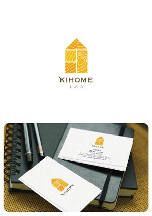 taka design (taka_design)さんの商品型住宅　木の家　「KIHOME」（キホム）のロゴマーク大募集への提案