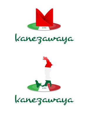 arc design (kanmai)さんのイタリアンレストラン【金澤屋】のロゴへの提案