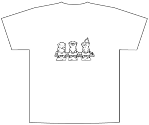 tatsukimeg (tatsukimeg)さんのサウナをイメージした、カワウソのイラストのTシャツデザインへの提案