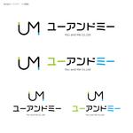 山本拓実 (Takumoroshi)さんのITとクリエイティブ事業を行う「株式会社ユーアンドミー」のロゴへの提案