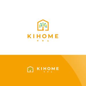 Nyankichi.com (Nyankichi_com)さんの商品型住宅　木の家　「KIHOME」（キホム）のロゴマーク大募集への提案