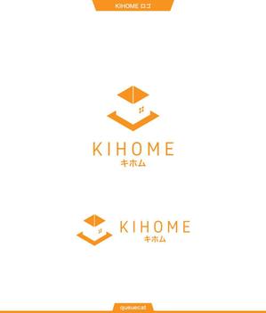 queuecat (queuecat)さんの商品型住宅　木の家　「KIHOME」（キホム）のロゴマーク大募集への提案