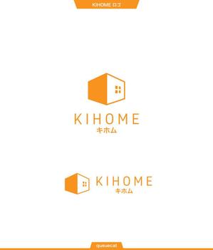 queuecat (queuecat)さんの商品型住宅　木の家　「KIHOME」（キホム）のロゴマーク大募集への提案
