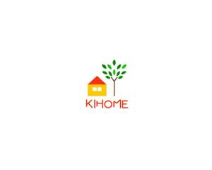 Gpj (Tomoko14)さんの商品型住宅　木の家　「KIHOME」（キホム）のロゴマーク大募集への提案