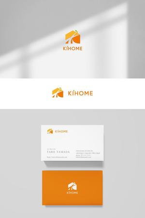 tobiuosunset (tobiuosunset)さんの商品型住宅　木の家　「KIHOME」（キホム）のロゴマーク大募集への提案