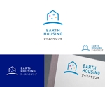 トロコイドデザイン合同会社 ()さんのEARTH HOUSINGのロゴへの提案
