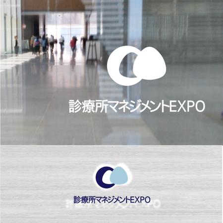 shyo (shyo)さんの医療系オンラインイベント「診療所マネジメントEXPO」のロゴへの提案