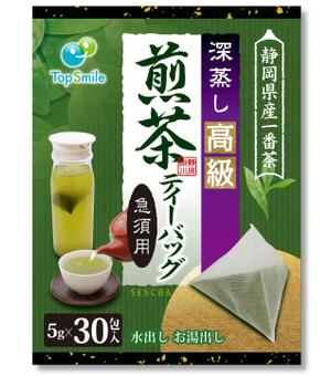 株式会社古田デザイン事務所 ()さんの【シリーズ化のため継続依頼あり】静岡県産 深蒸し煎茶ティーバッグの商品ラベルデザインへの提案