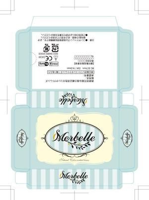 makomacaron (showd)さんのカラーコンタクト「Merbelle」のパッケージデザインへの提案