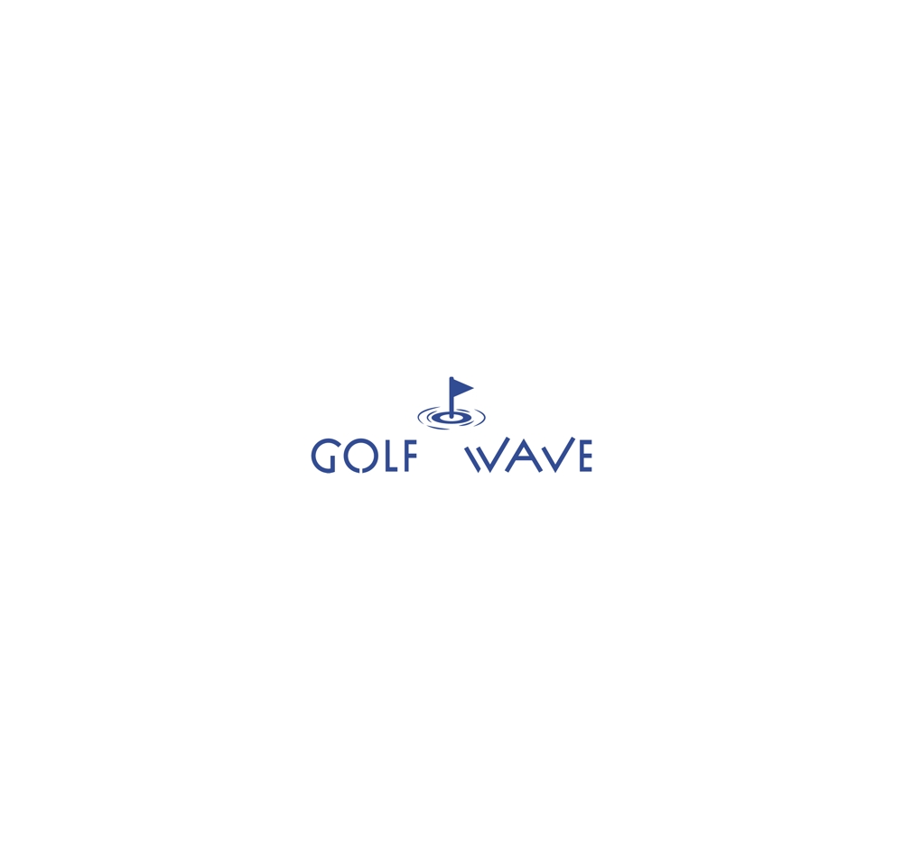 インドアゴルフレッスン「GOLF WAVE」のロゴ