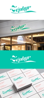 NR design (ryuki_nagata)さんの船舶「Zéphyr」のロゴタイプへの提案