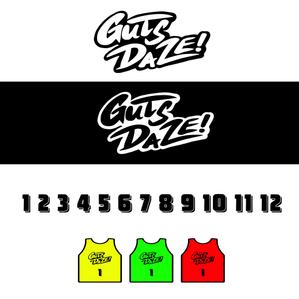 Kate0914 (kate0914)さんのスポーツで使用するビブスの数字と文字をデザインしてください。への提案