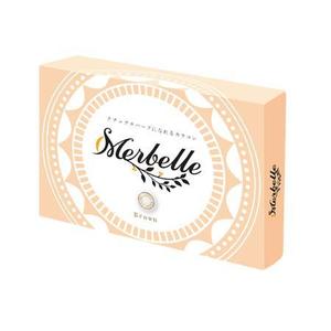 godinaさんのカラーコンタクト「Merbelle」のパッケージデザインへの提案