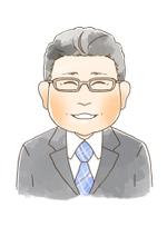 遠藤秋穂 (KiMan_Design)さんのシンプルなイラスト風の私の似顔絵への提案