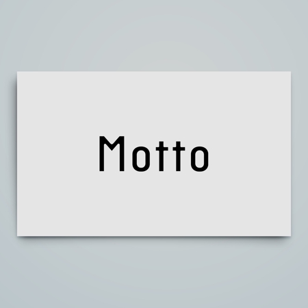 haru_Design (haru_Design)さんの アパレルブランド「Motto」のロゴへの提案