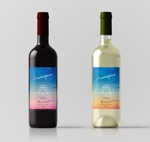 N design (noza_rie)さんの新商品ワインのラベルデザインを募集への提案