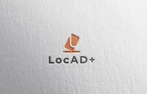 DR.DESIGN (Nakamura__)さんのサービス開始5周年を迎えた位置情報広告サービス「LocAD+」のロゴ作成への提案