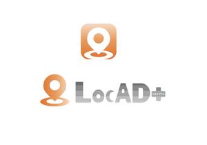 たかしま あやこ (ayako_takashima)さんのサービス開始5周年を迎えた位置情報広告サービス「LocAD+」のロゴ作成への提案