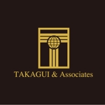 さんの個人コンサル業「タカギ&アソシエイツ　TAKAGUI & Associates」のロゴ作成への提案