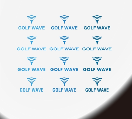 RYUNOHIGE (yamamoto19761029)さんのインドアゴルフレッスン「GOLF WAVE」のロゴへの提案