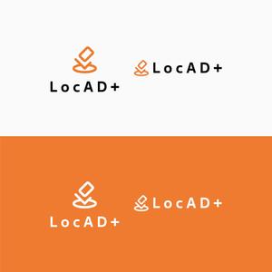 D . l a b o (becky_)さんのサービス開始5周年を迎えた位置情報広告サービス「LocAD+」のロゴ作成への提案