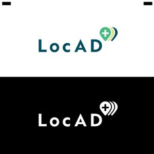 masami designer (masa_uchi)さんのサービス開始5周年を迎えた位置情報広告サービス「LocAD+」のロゴ作成への提案