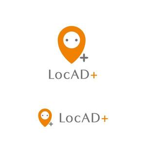 otanda (otanda)さんのサービス開始5周年を迎えた位置情報広告サービス「LocAD+」のロゴ作成への提案