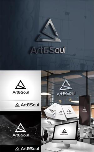 k_31 (katsu31)さんのNFTアートを提供する事業会社「Art&Soul 」のブランドロゴへの提案