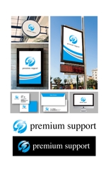 King_J (king_j)さんの介護サービスのプレミアムサポートの会社ロゴへの提案