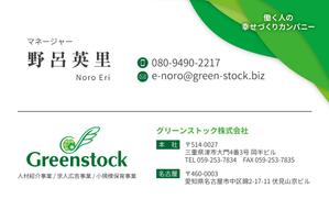 株式会社 メディアハウス (media_house)さんの人材紹介会社の名刺デザインへの提案