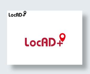 IandO (zen634)さんのサービス開始5周年を迎えた位置情報広告サービス「LocAD+」のロゴ作成への提案