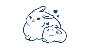 Ni (nikoyyw)さんの可愛いうさぎ（卯）のイラストへの提案