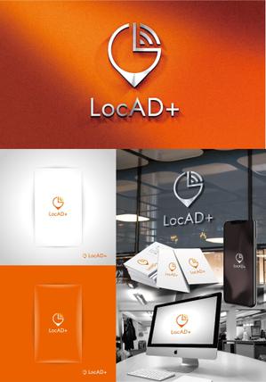 k_31 (katsu31)さんのサービス開始5周年を迎えた位置情報広告サービス「LocAD+」のロゴ作成への提案