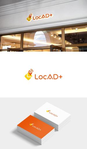 keytonic (keytonic)さんのサービス開始5周年を迎えた位置情報広告サービス「LocAD+」のロゴ作成への提案