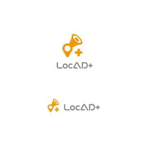スタジオきなこ (kinaco_yama)さんのサービス開始5周年を迎えた位置情報広告サービス「LocAD+」のロゴ作成への提案