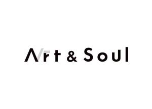 bruna (ikesyou)さんのNFTアートを提供する事業会社「Art&Soul 」のブランドロゴへの提案