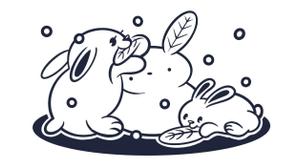 こたつ (5f52ddb1e8cbc)さんの可愛いうさぎ（卯）のイラストへの提案