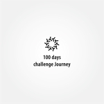 tanaka10 (tanaka10)さんの挑戦を旅のように楽しめる手帳「100 days challenge Journey」のロゴへの提案