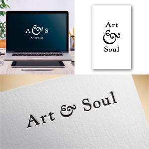 Hi-Design (hirokips)さんのNFTアートを提供する事業会社「Art&Soul 」のブランドロゴへの提案