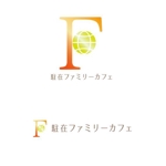 m_flag (matsuyama_hata)さんの海外生活情報・交流サイト「駐在ファミリーカフェ」のロゴへの提案