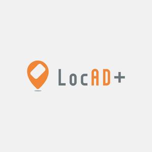 alne-cat (alne-cat)さんのサービス開始5周年を迎えた位置情報広告サービス「LocAD+」のロゴ作成への提案