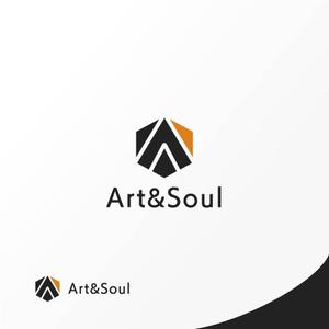 Jelly (Jelly)さんのNFTアートを提供する事業会社「Art&Soul 」のブランドロゴへの提案