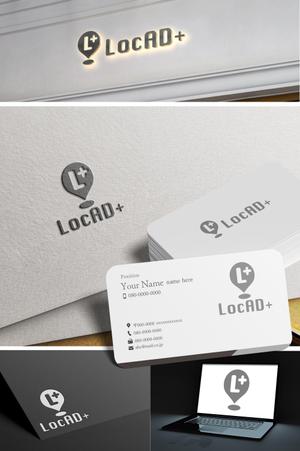 HOSHI (hoshi-1)さんのサービス開始5周年を迎えた位置情報広告サービス「LocAD+」のロゴ作成への提案