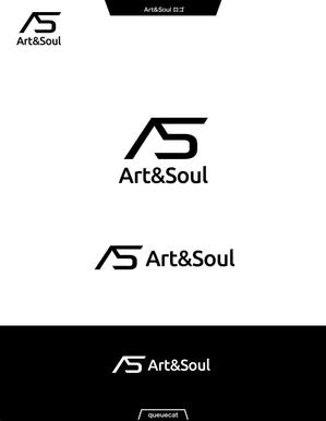 queuecat (queuecat)さんのNFTアートを提供する事業会社「Art&Soul 」のブランドロゴへの提案