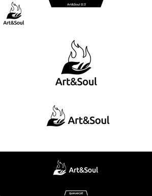 queuecat (queuecat)さんのNFTアートを提供する事業会社「Art&Soul 」のブランドロゴへの提案