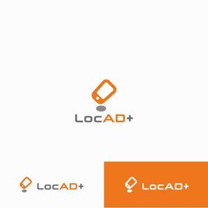 DeeDeeGraphics (DeeDeeGraphics)さんのサービス開始5周年を迎えた位置情報広告サービス「LocAD+」のロゴ作成への提案