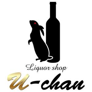 さんの「Liquor shop U-chan」のロゴ作成への提案